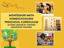 Montessori Math Preschool Homeschooling Curriculum