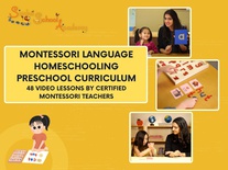 Montessori Language Preschool Homeschooling Curriculum