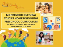 Montessori Culture Preschool Homeschooling Curriculum